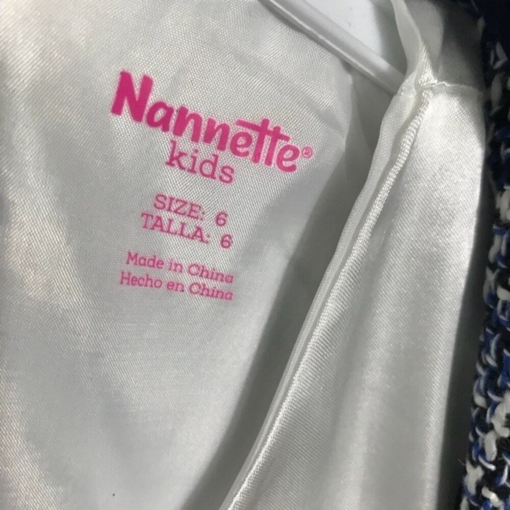 Nanette kids dress with the outer tweed coat - Picture 5 of 7